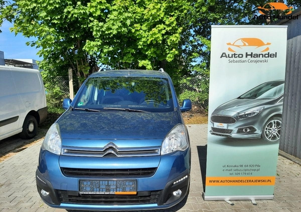 Citroen Berlingo cena 39999 przebieg: 223000, rok produkcji 2016 z Ścinawa małe 781